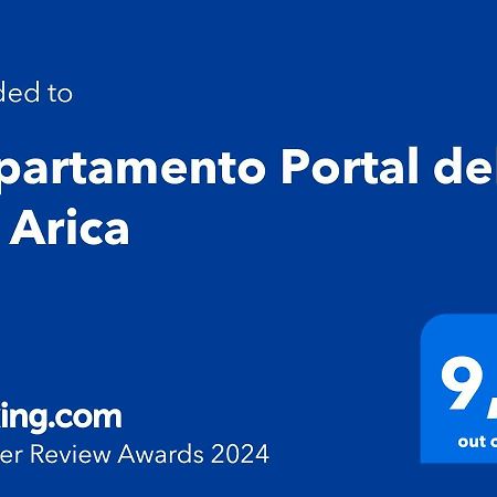 Apartmán Apartamento Portal Del Sol Arica Exteriér fotografie